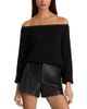Alice And Olivia Alice and Olivia Cyril Pleated Off-the-Shoulder Top - 1