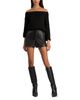 Alice And Olivia Alice and Olivia Cyril Pleated Off-the-Shoulder Top - 2