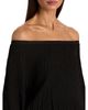 Alice And Olivia Alice and Olivia Cyril Pleated Off-the-Shoulder Top - 3