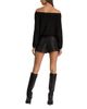Alice And Olivia Alice and Olivia Cyril Pleated Off-the-Shoulder Top - 5