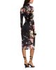 Alice And Olivia Alice and Olivia Delora Floral Bodycon Midi Dress - 4