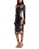 Alice And Olivia Alice and Olivia Delora Floral Bodycon Midi Dress - 5