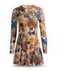 Alice And Olivia Alice and Olivia Delora Long Sleeve Flared Mini Dress - 6