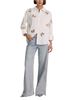 Alice And Olivia Alice and Olivia Finely Embellished Shirt - 2