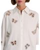 Alice And Olivia Alice and Olivia Finely Embellished Shirt - 4