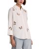 Alice And Olivia Alice and Olivia Finely Embellished Shirt - 5