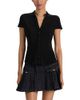 Alice And Olivia Alice and Olivia Freya Fitted Cap Sleeve Shirt - 1