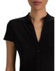Alice And Olivia Alice and Olivia Freya Fitted Cap Sleeve Shirt - 4