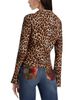 Alice And Olivia Alice and Olivia Freya Fitted Nipped Waist Button Down Top - 3