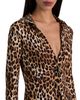 Alice And Olivia Alice and Olivia Freya Fitted Nipped Waist Button Down Top - 4