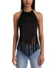 Alice And Olivia Alice and Olivia Greta Halter Tie Back Top - 1