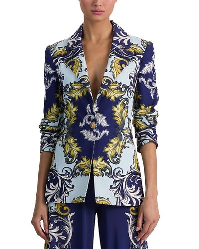 Alice And Olivia Alice and Olivia Hope Clean Fitted Blazer