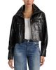 Alice And Olivia Alice and Olivia James Faux Leather Cropped Jacket - 1
