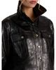 Alice And Olivia Alice and Olivia James Faux Leather Cropped Jacket - 5