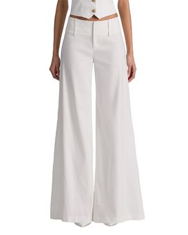 Alice And Olivia Alice and Olivia Low Rise Wide Leg Pants