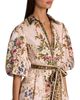 Alice And Olivia Alice and Olivia Lucy Cotton Stretch Mini Shirt Dress - 5