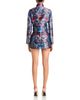 Alice And Olivia Alice and Olivia Mace Jacquard High Rise Mini Skort - 6
