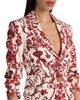 Alice And Olivia Alice and Olivia Macey Fitted Notched Lapel Blazer - 5