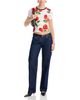 Alice And Olivia Alice and Olivia Onie Baby Ringer Tee - 2