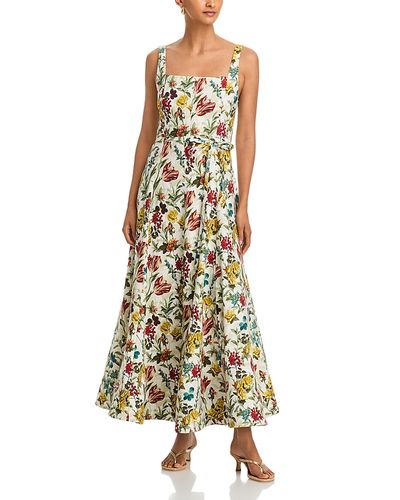Alice And Olivia Alice and Olivia Polly Seamed Tie Waist Dress