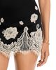Alice And Olivia Alice and Olivia Rubi Lace Trim Mini Skirt - 5