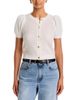 Alice And Olivia Alice and Olivia Sabine Cashmere Blend Cropped Cardigan - 1