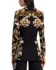 Alice And Olivia Alice and Olivia Shae Fitted One Button Blazer - 3