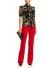 Alice And Olivia Alice and Olivia Teeny Low Rise Flare Leg Pants - 2