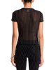 Alice And Olivia Alice and Olivia Tess Embellished Short Sleeve Tee - 3