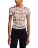 Alice And Olivia Alice and Olivia Tess Staceface Printed Tee - 1