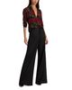 Alice And Olivia Alice and Olivia Willa Silk Button Front Top - 2