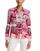 Alice And Olivia Alice and Olivia Willa Silk Staceface Top - 1