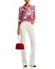 Alice And Olivia Alice and Olivia Willa Silk Staceface Top - 2