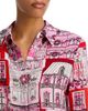 Alice And Olivia Alice and Olivia Willa Silk Staceface Top - 4
