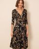 Alie Street London Alie Street London Annie 3/4 Sleeve Midi Dress - 3