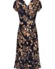 Alie Street London Alie Street London Choker Keyhole Midi Dress Floral Skirt - 2