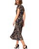 Alie Street London Alie Street London Choker Keyhole Midi Dress Floral Skirt - 5