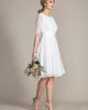 Alie Street London Alie Street London Evie 3/4 Sleeve Knee Length Lace Dress - 3
