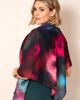 Alie Street London Alie Street London Handfinished Silk Blend Floral Wrap - 5