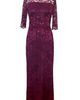 Alie Street London Alie Street London Lila 3/4 Sleeve Lace Maxi Gown - 2