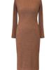 Alie Street London Alie Street London Ribbed Midi Knit Sheath Dress - 2