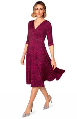 Alie Street London Alie Street London Sculpted Fit Flare Midi Dress