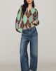 ALIGNE Aggie Argyle Cardigan - 2