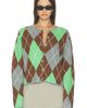 ALIGNE ALIGNE Aggie Merino Argyle Cardigan - 1