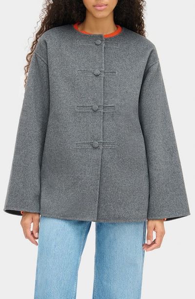 ALIGNE ALIGNE Anouk Double Faced Wool Blend Jacket