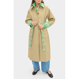 ALIGNE ALIGNE Barnaby Reversible Organic Cotton Trench Coat
