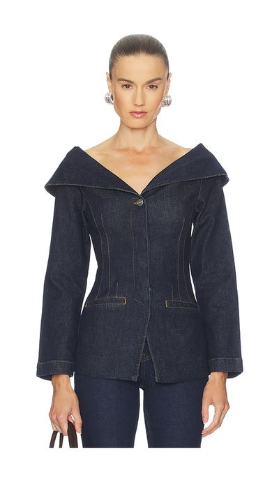 ALIGNE ALIGNE Bella Denim Blazer