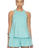 ALIGNE ALIGNE Carlos Poplin Peplum Top - 1
