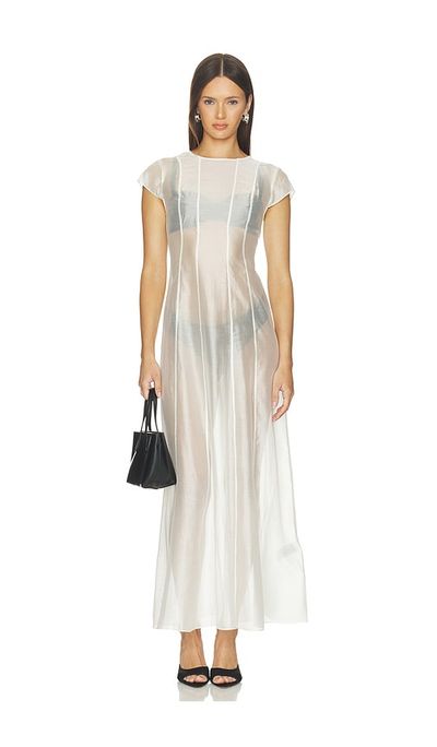 ALIGNE ALIGNE Carly Sheer Seam Detail Dress