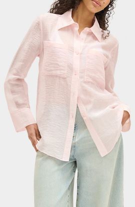 ALIGNE ALIGNE Cher Crinkle Shirt